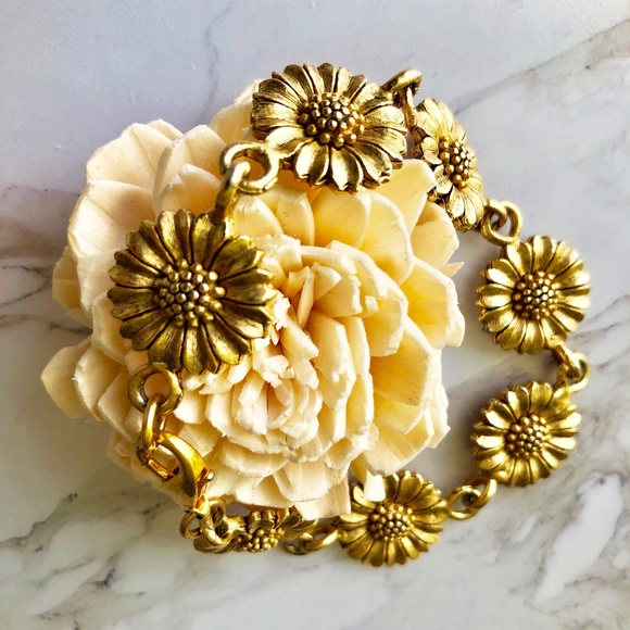 EH Jewelry - Vintage Signature Sunflower Bracelet